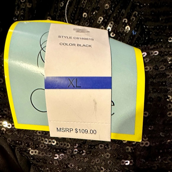 Black Sequin Blazer - Picture 11 of 14